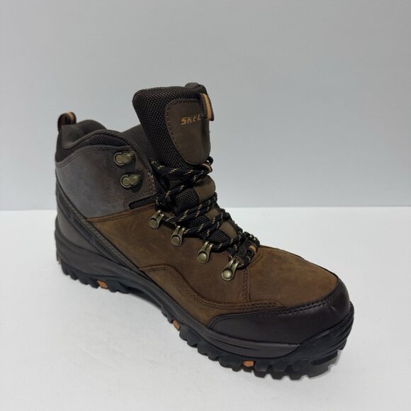 Skechers Mens Relment Hiking Boots Brown Size 10 M main image 5